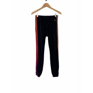 Aviator Nation Pull Up Velour Sweatpants Medium